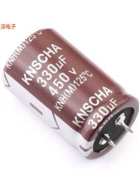 LNH450M337S452S1EA |原装插件,D30xL45mm牛角型电解