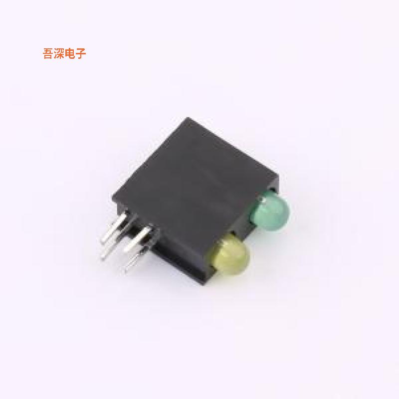 HV-F7UGUY45H-MP9B |翠绿，黄灯发光二极管/DIP-4-2.54mm