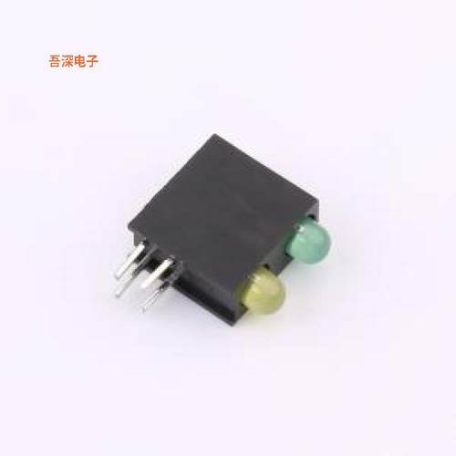 HV-F7UGUY45H-MP9B |翠绿，黄灯发光二极管/DIP-4-2.54mm