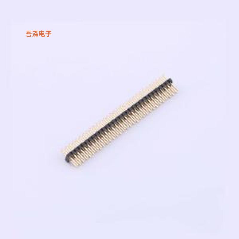 X1321WV-2x31J-C30D23 |排针上针C3.0 下针2.3mm,6T料,Au足1u