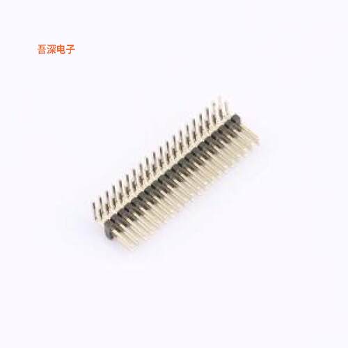 X1321WR-2x20J-C40D18 |原装弯插,P=1.27mm排针