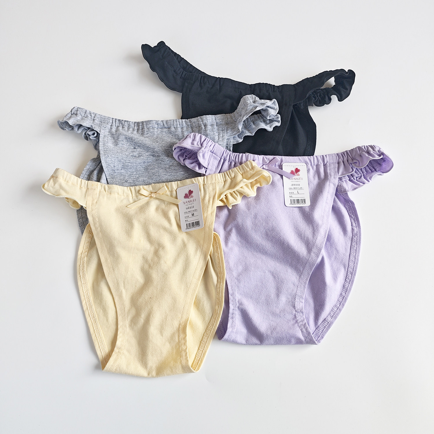 日单日系纯棉不勒腿零勒高腰深裆睡眠内裤女贴身衣物不tui换慎拍