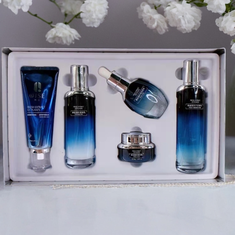 契色角鲨烷烟酰胺积雪草五件套盒