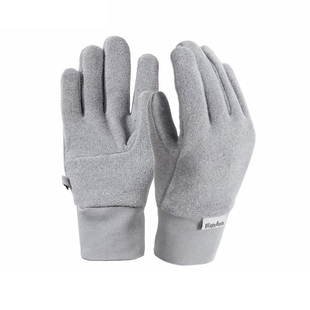 儿童手套秋冬季单层薄款骑行自行车防风保暖德绒运动防寒男童五指