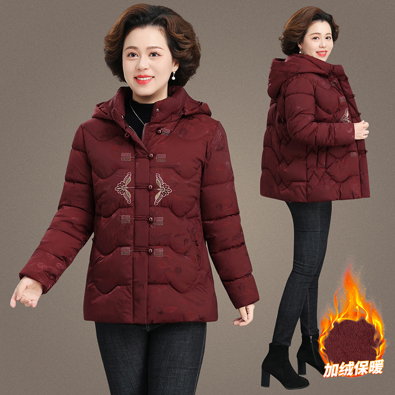 品牌晋江羽绒棉服女夹棉加厚小棉袄2025冬季新款大码棉衣外套欧货
