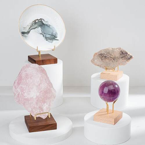 展示底座摆件支架石头异形水晶