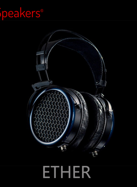 美国 Mrspeakers Ether 平板振膜头戴式耳机 HIFI监听耳机 国行