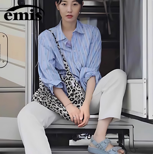 韩国emis帆布包明星同款