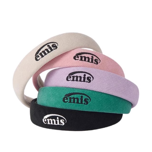 韩国emis发箍灯芯绒发带简约甜美女生可爱头饰发饰2025秋冬新款