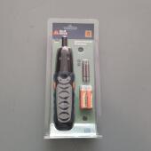 工厂现货直柄6V电动螺丝刀送4节干电池便携迷你家用多功能组套