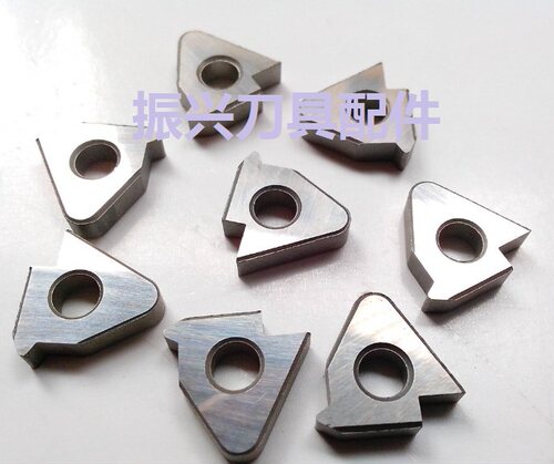 螺纹车刀杆架硬质合金刀垫片左右通用缺口螺纹刀垫STM1603STM2204