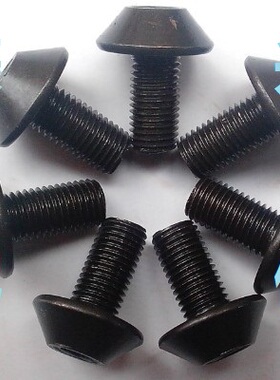 数控铣床R6飞刀盘|铣刀杆蘑菇头伞形螺丝M6X12(粗牙1.0/细牙0.75)