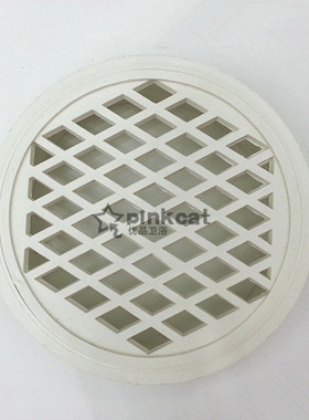 6寸白色塑料地漏160MMPVC管塑料地漏简易地漏 排风口 居家实用