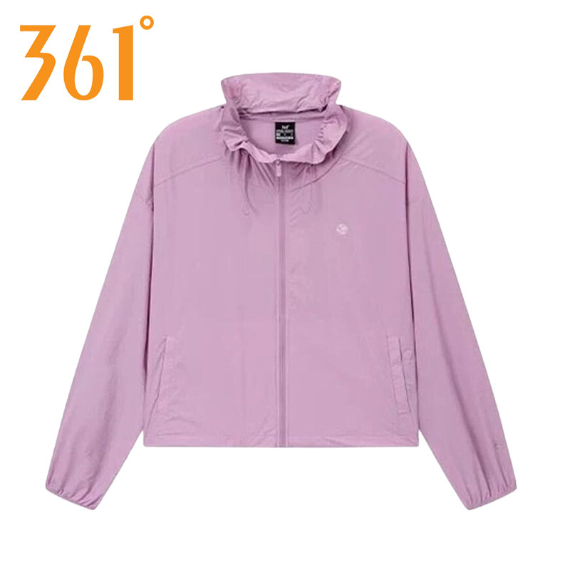 361度女轻薄冰感防晒运动风衣