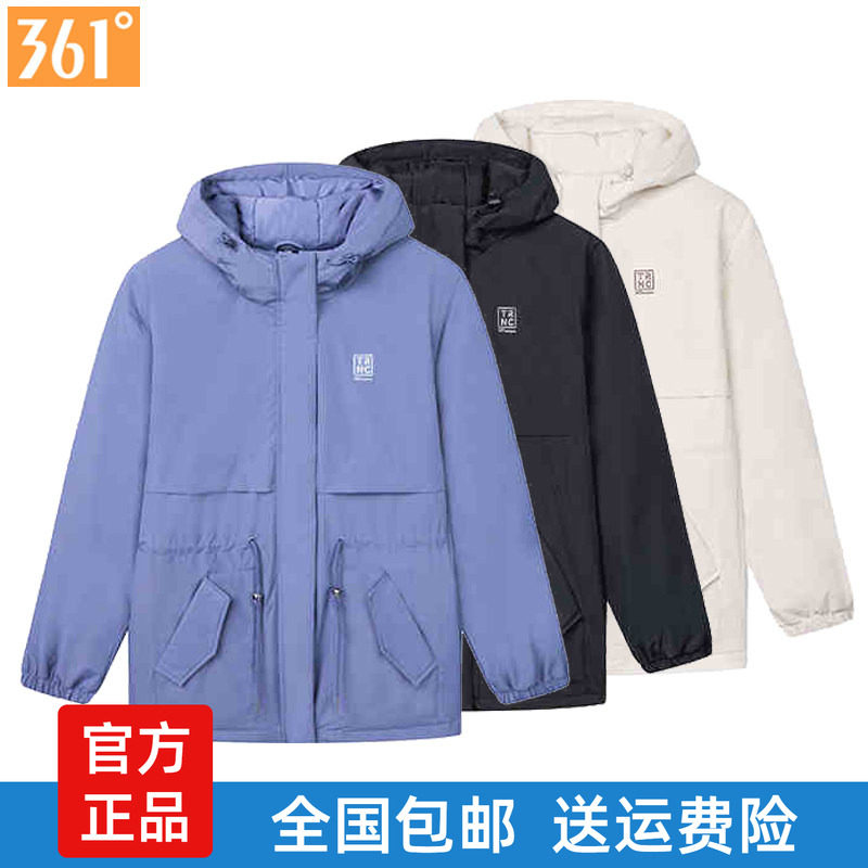 361女士连帽羽绒服短款