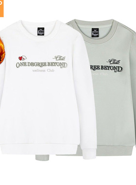 361度女士圆领卫衣加绒2025冬季新品综训加厚保暖女子套头衫4002A