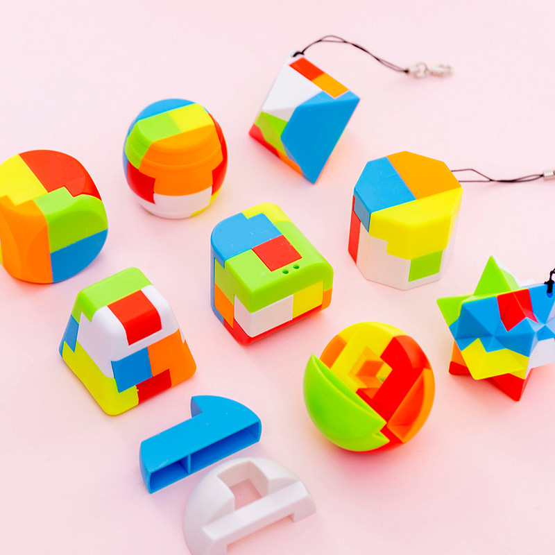 儿童益智拼装玩具男生专注力训练礼物幼儿园伴手礼生日回礼批 發