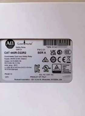 AB罗克韦尔继电器MSR178DP 440R-M23227-议价；