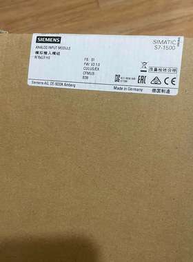 6ES7531-7NF10-0AB0未开封-议价