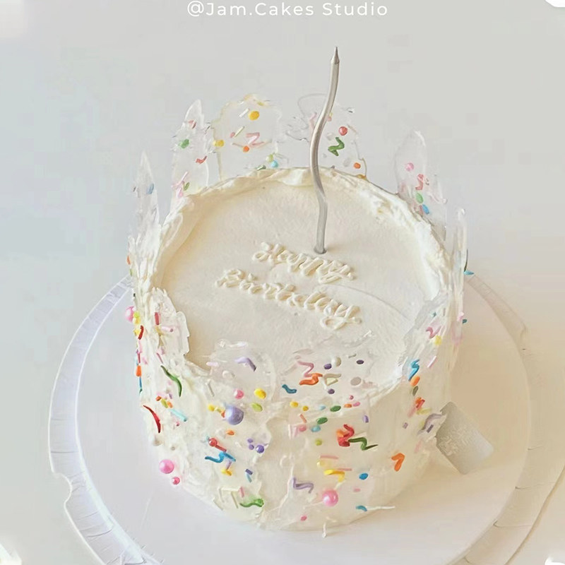 韩国复古彩色糖珠蛋糕装饰摆件水晶糖片彩色ins甜品简约烘焙装扮,节庆用品/礼品,节日装扮用品,淘宝优惠券,粉丝福利购,淘宝优惠卷