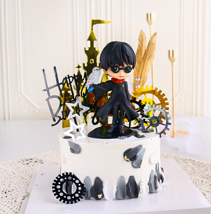哈利波特蛋糕装饰摆件