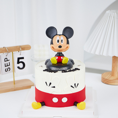 米奇蛋糕装饰摆件卡通