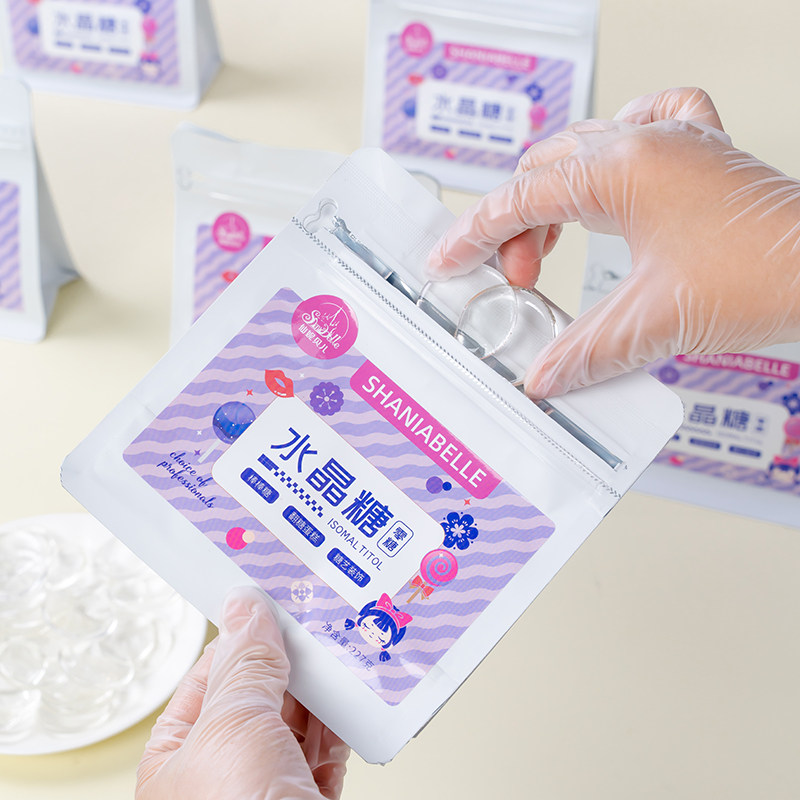 仙妮贝儿水晶糖甜品西点蛋糕装饰可食用免熬无糖棒棒糖烘焙原材料