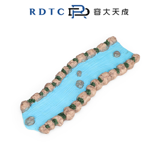 【容大原创心理沙具】沙盘河流自然景观物质沙具微景观造景摆件