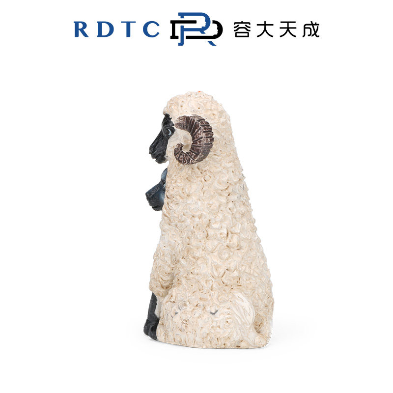 [롱다 오리지널 심리샌드 세트] 양의 탈을 쓴 늑대 모델 위선적인 가짜 인형 장난감 수지 장식