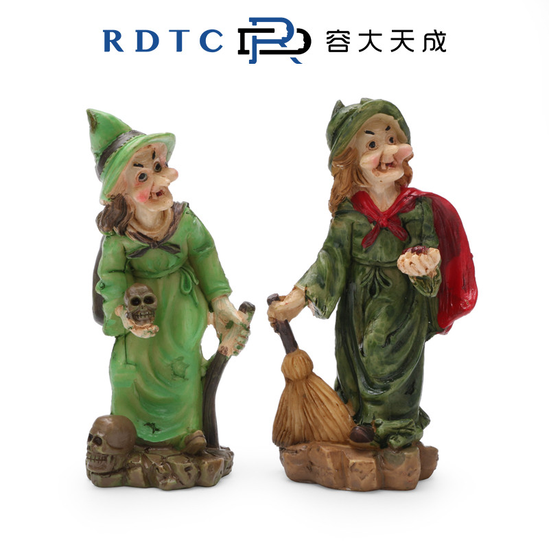 沙盘游戏心理沙具人物模型沙盘沙具箱庭玩具心理沙盘|巫婆