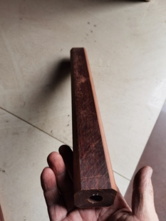 打好孔甲鱼枪手柄木料毛坯料 默认内孔16毫米 可以定制15毫米孔