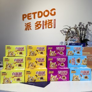 派多格商场店冠能喜跃全价猫主食罐三文鱼比目鱼猫罐鸡肉虾慕斯罐