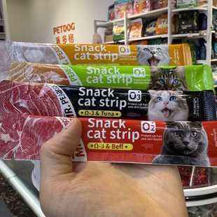 派多格商场店直发皮博迪猫条出口专供猫咪湿粮肉酱包实惠散装 猫条