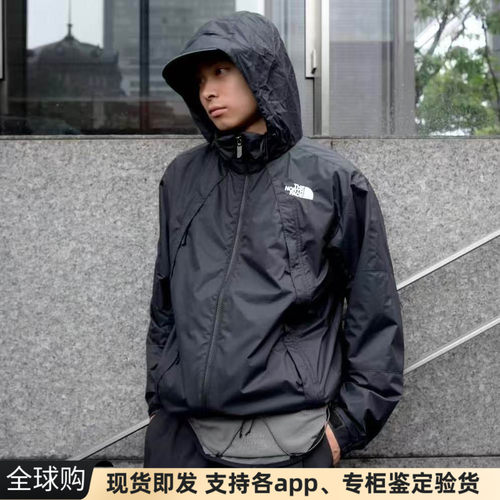 正日版the north face北面tread防水立领连帽硬壳冲锋衣夹克外套