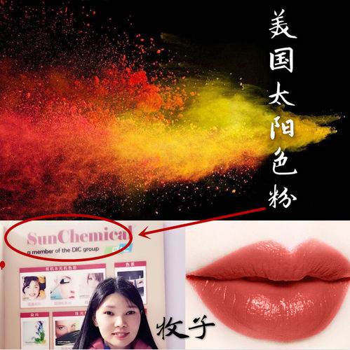 口红色粉 diy原料 可食用天然手工植物材料 美国太阳色粉 - 封面