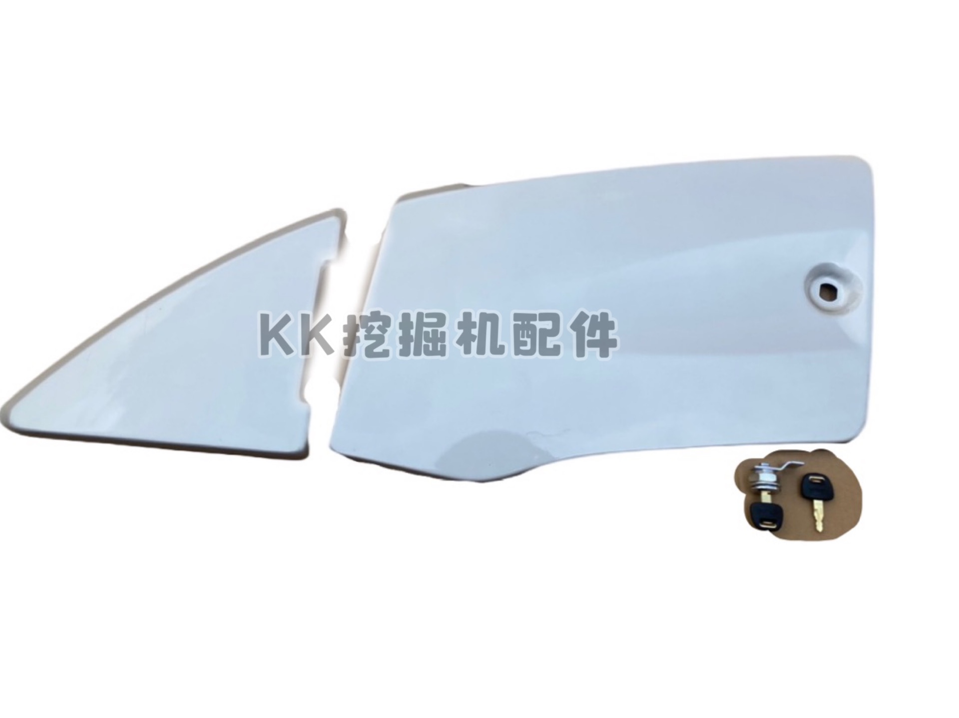 挖掘机配件 日立ZAX200-5G  360-5G-5A空调门 驾驶室后门锁芯小门