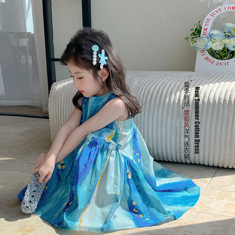 女童连衣裙夏季2026新款洋气女孩图片