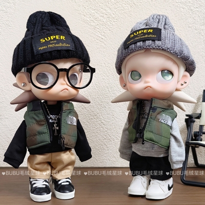 zsiga一二代可动人偶娃衣嘎子姐姜饼人衣服配饰马甲外套冬装帽子