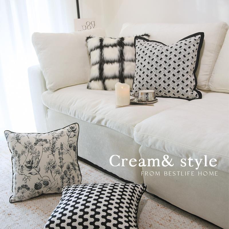 高级轻奢客厅沙发抱枕民宿靠枕