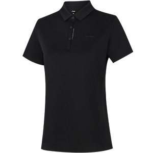 POLO衫 Lining 女子简约运动休闲透气短袖 李宁正品 APLU126 新款