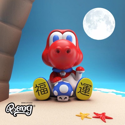 MIGHTYJAXX招财小暴龙BTS限定