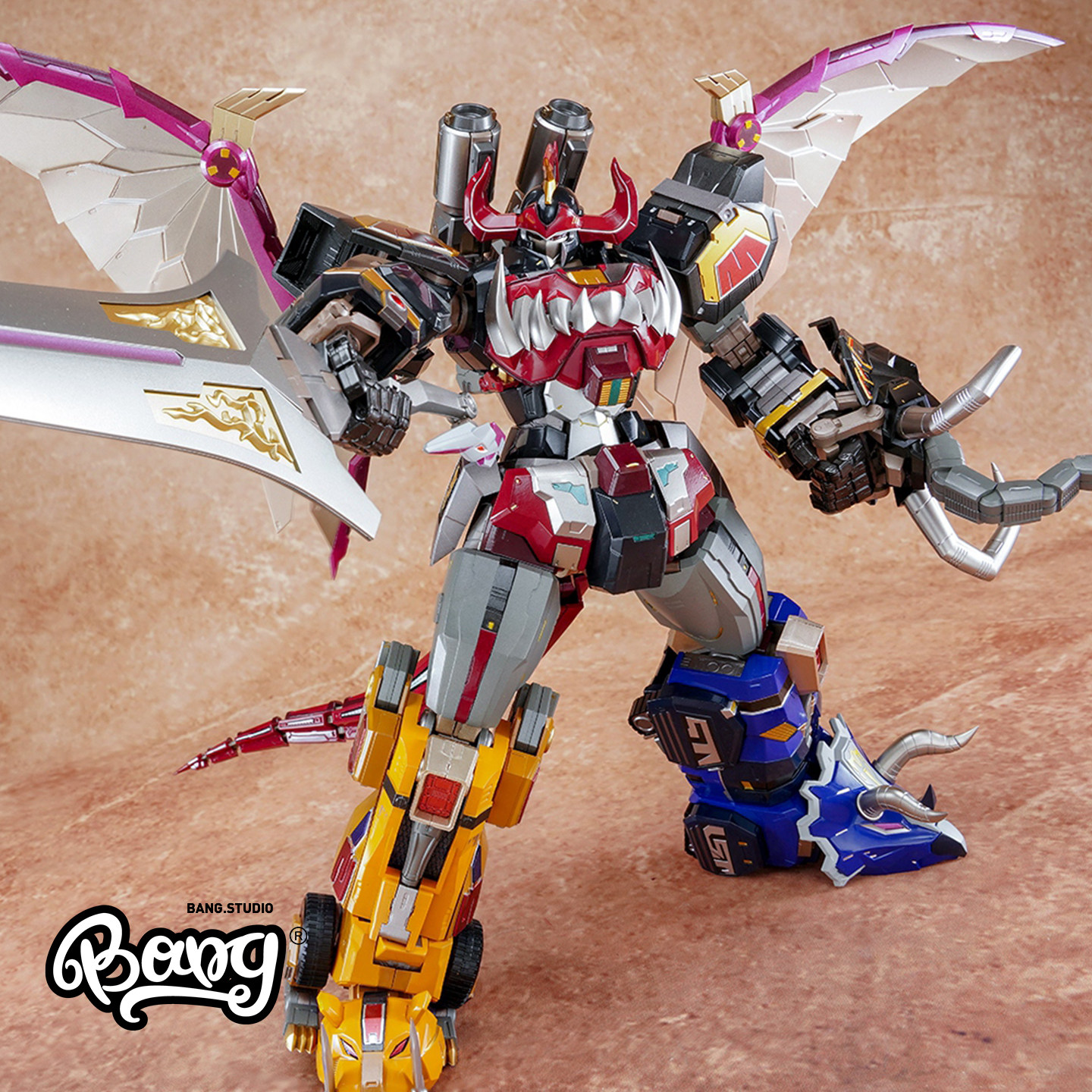 【Bang】现货 兽王模型G-01大兽神恐龙战队 合体分体合金成品模型,模玩/动漫/周边/娃圈三坑/桌游,国创拼装/成品机甲,淘宝优惠券,粉丝福利购,淘宝优惠卷