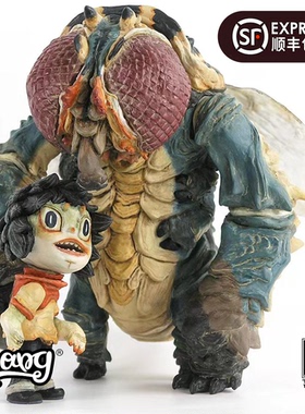 【Bang】现货 1000TENTACLES 软胶系列 老蝇王 限量潮玩手办摆件