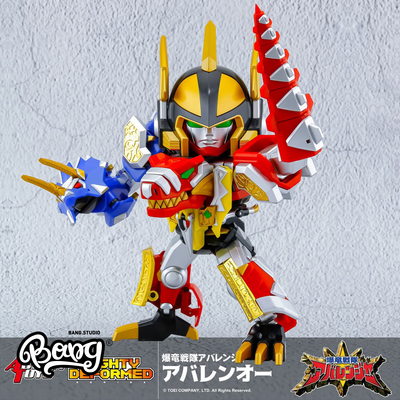 ACTIONTOYS爆龙战队暴连王模型