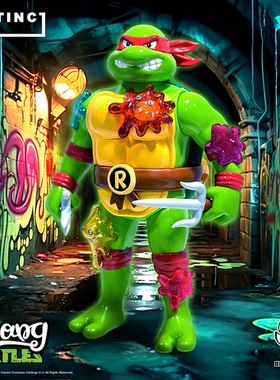 【Bang】现货 BIGBOYSTOYS 大久保 忍者神龟TMNT 拉斐尔潮玩手办