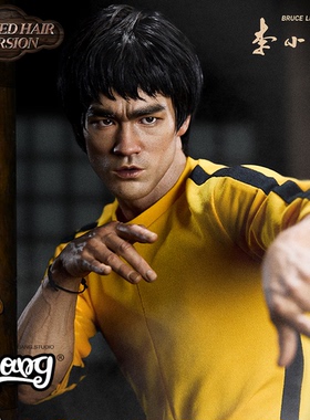 【Bang】现货 BLITZWAY 1/4 BRUCE LEE李小龙 限量植发版雕像手办