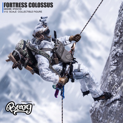 雪山幽灵黑色行动1/12手办HASUKI