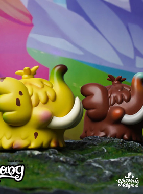 【Bang】现货 UNBOX ELFIE MINI MAMMOTH 猛犸小象 潮玩手办礼物