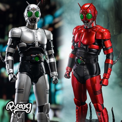 SOOSOOTOYS银影战士手办摆件