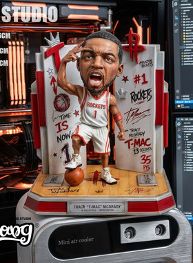 M3工作室NBA球星火箭麦迪手办